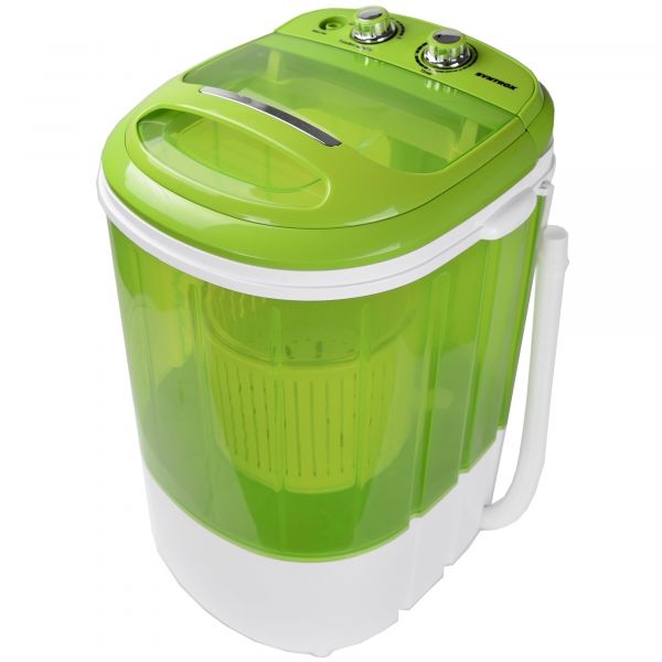 Syntrox 3,8 Kg Waschmaschine Schleuder + Timer grün