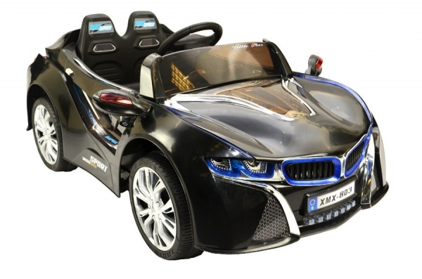 Kinderfahrzeug - Elektro Auto CONCEPT-2 2x30W - 2x 12V- 2,4Ghz, Mit MP3 -Schwarz ET3734